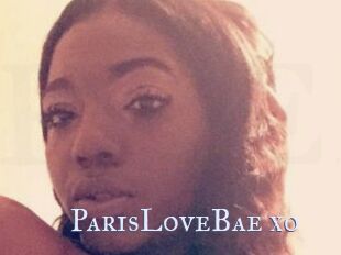 ParisLoveBae_xo